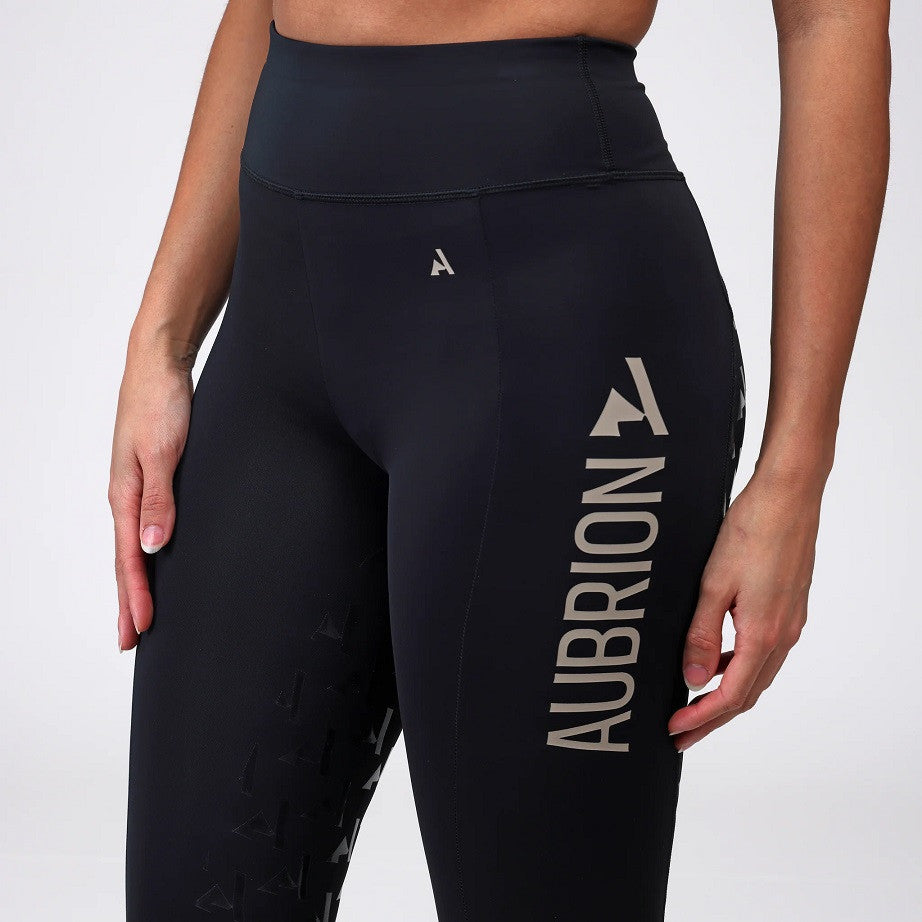 Aubrion Ladies React Rhythm Riding Tights- Shadow