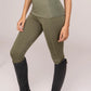 Aubrion Team Riding Tights- Ladies- Moss