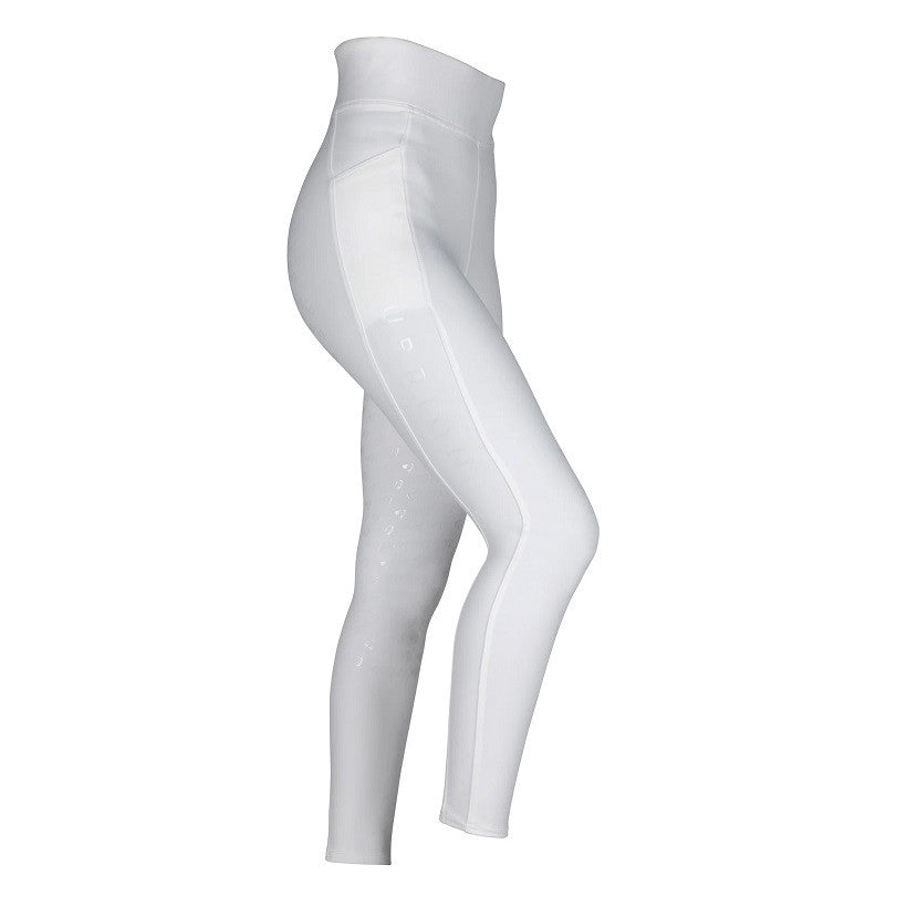 Aubrion Eltar Riding Tights - Young Rider- White