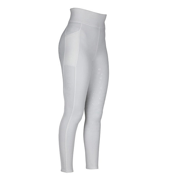 Aubrion Eltar Riding Tights - Young Rider- White