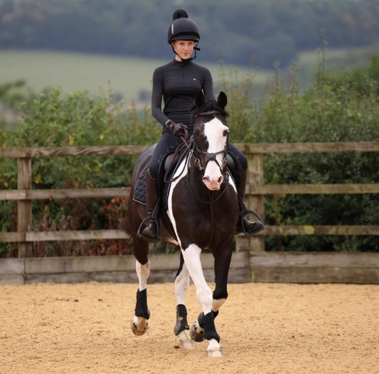 Aubrion Kids React Long Sleeve Base Layer - Shadow