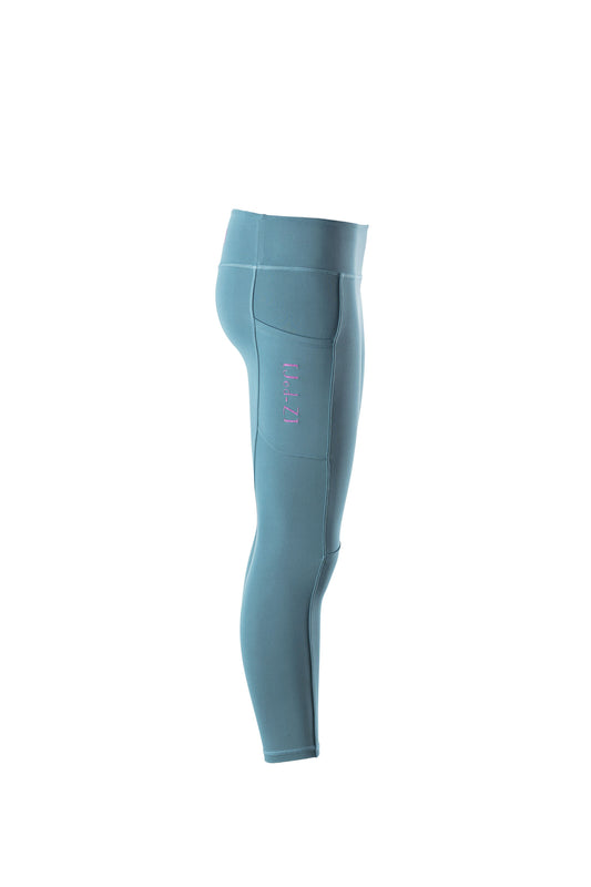 Jod-Z Girls Riding Leggings- Stardust Teal