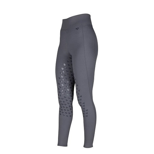 Aubrion Eltar Riding Tights - Young Rider- Grey- Age 9-10