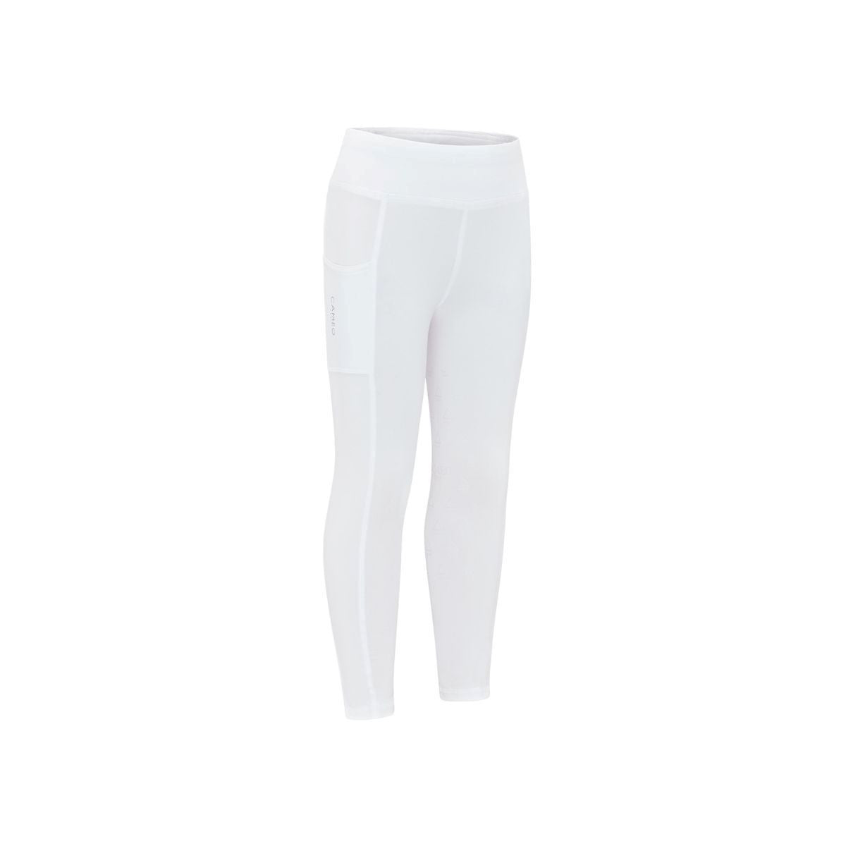 Cameo Equine Core Riding Tights- Junior- White