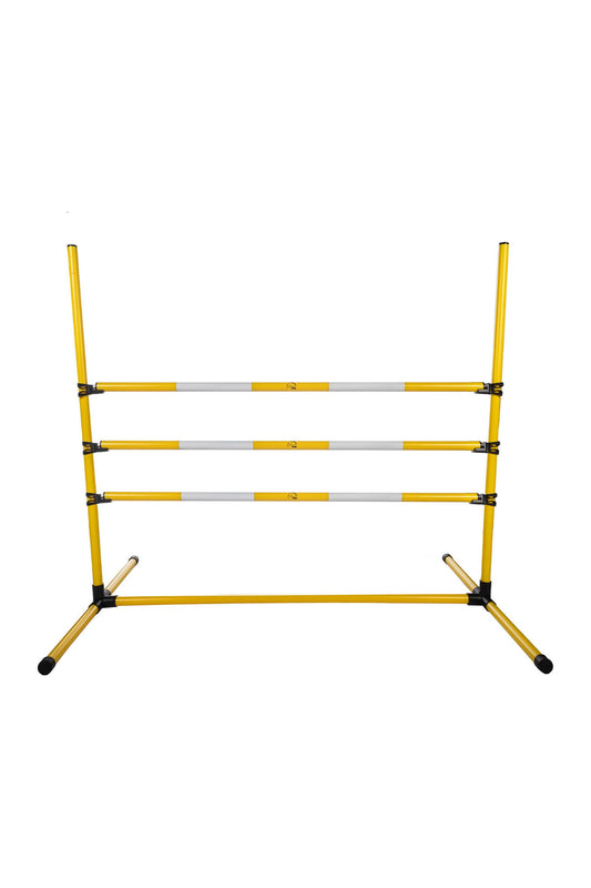 HKM Jumping Set of 2 Uprights- Yellow