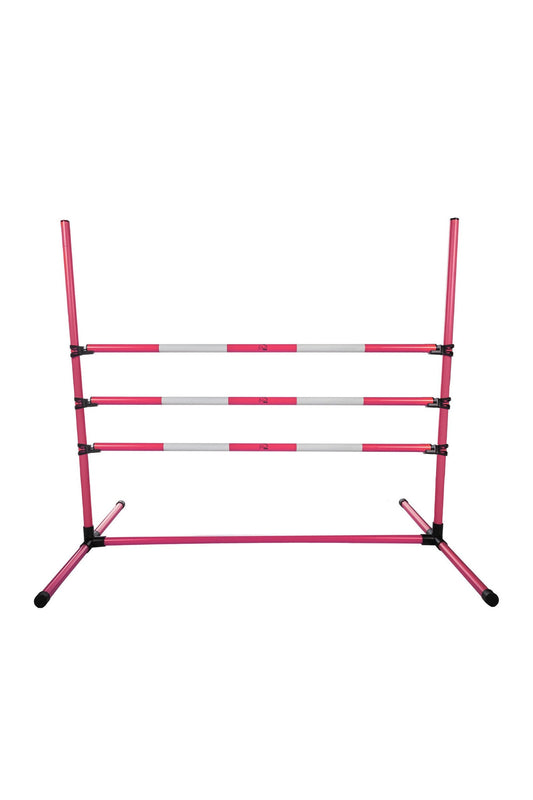 HKM Jumping Set of 2 Uprights- Pink