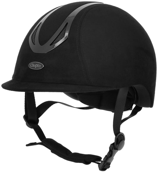 CHOPLIN - Aer Velvet Helmet- Black- XL Adjustable 61-63 cm