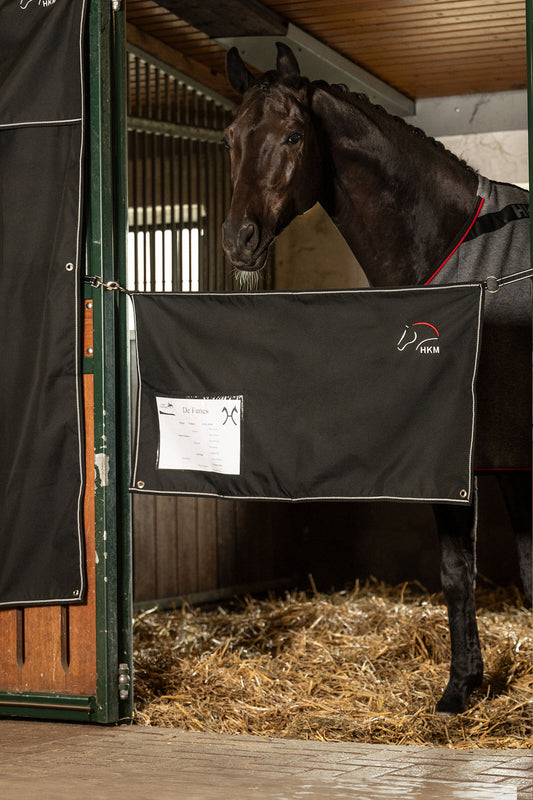 HKM Stable Door Curtain- Embroidery Available