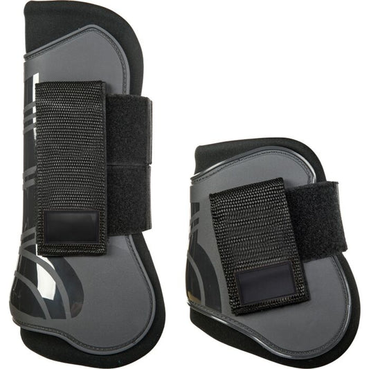 HKM Protection and fetlock boots- Genua- Set of 4- Grey- Full Size