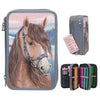 Miss Melody Triple pencil case with 3D effect.