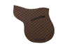 Equisential Cotton Quilted Numnah- Brown- Cob Size