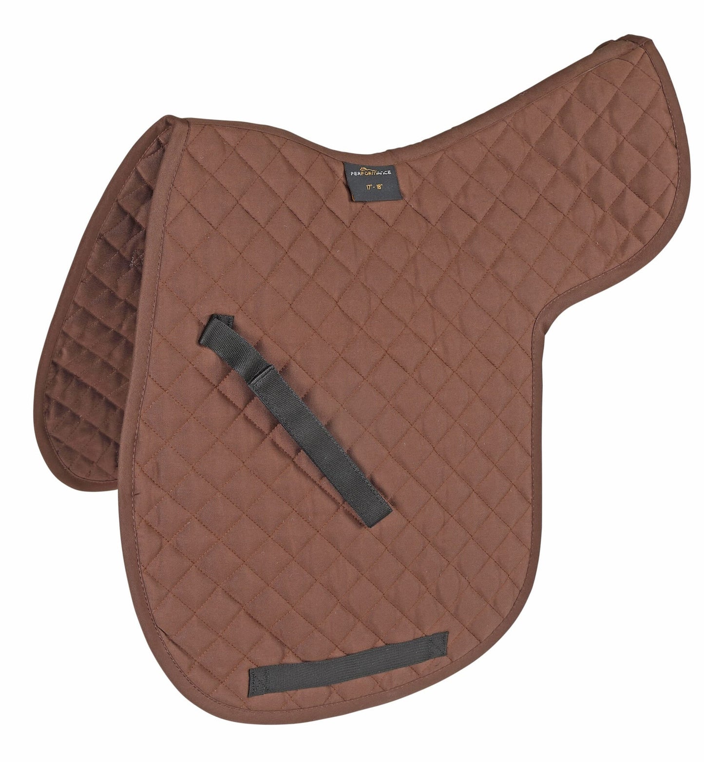 Shires Arma Lite Numnah- Brown- 17" to 18"