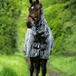 HKM Zebra Fly Rug With Neck