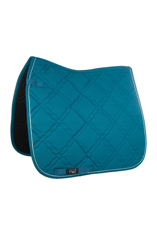 HKM Saddlepad "Bologna" - Petrol - Cob/ Full Size
