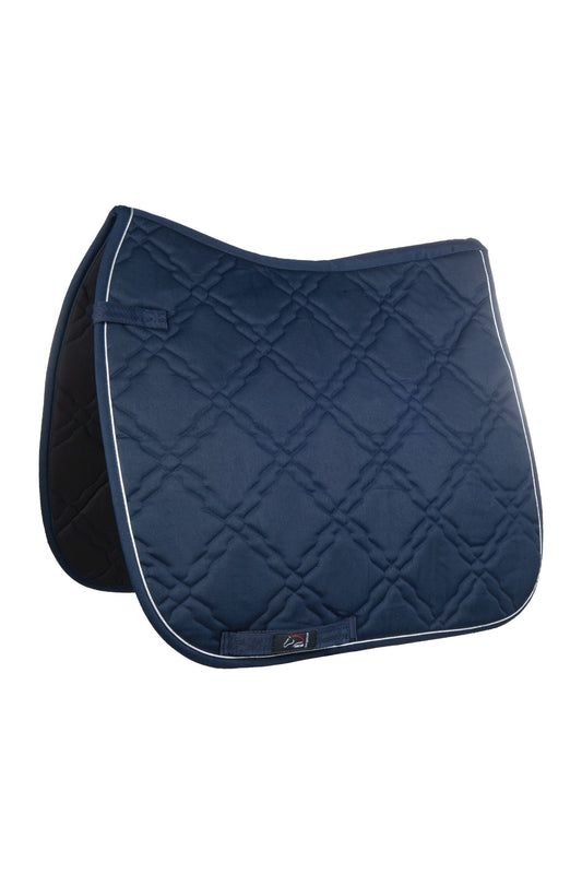 HKM Saddlepad "Bologna" - Deep Blue- cob/full Size