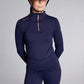Equieire Emily Long Sleeve Training Top- Navy Rose Gold