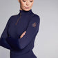 Equieire Emily Long Sleeve Training Top- Navy Rose Gold