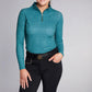 Equieire Emma Signature Sunshirt-  Green Equieire Print