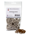Waldhausen Mane Plaiting Bands- White