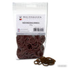 Waldhausen Mane Plaiting Bands- Brown