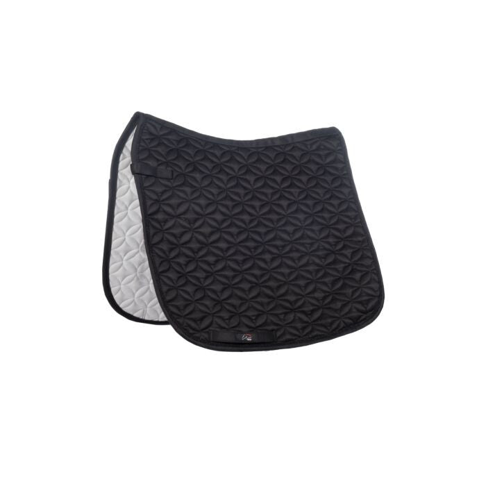 HKM Saddlepad Daphne- Black- Cob/Full Size