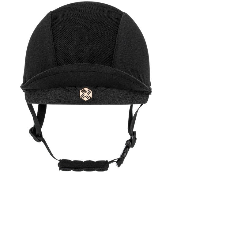 Charles Owen Phoenix Skull Cap- Black/Rose Gold