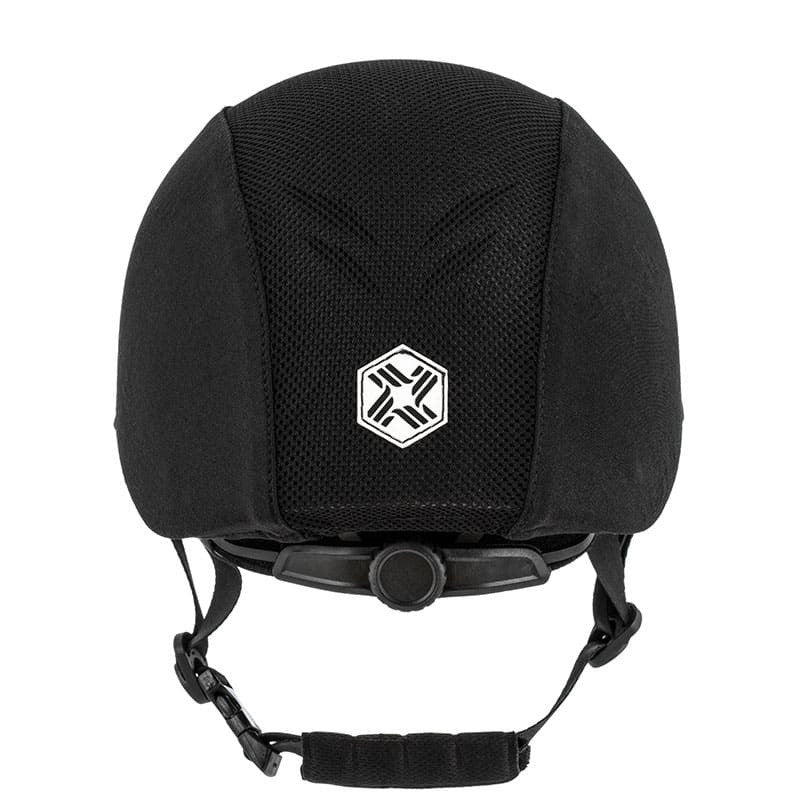 Charles Owen Phoenix Skull Cap-  Black/Silver