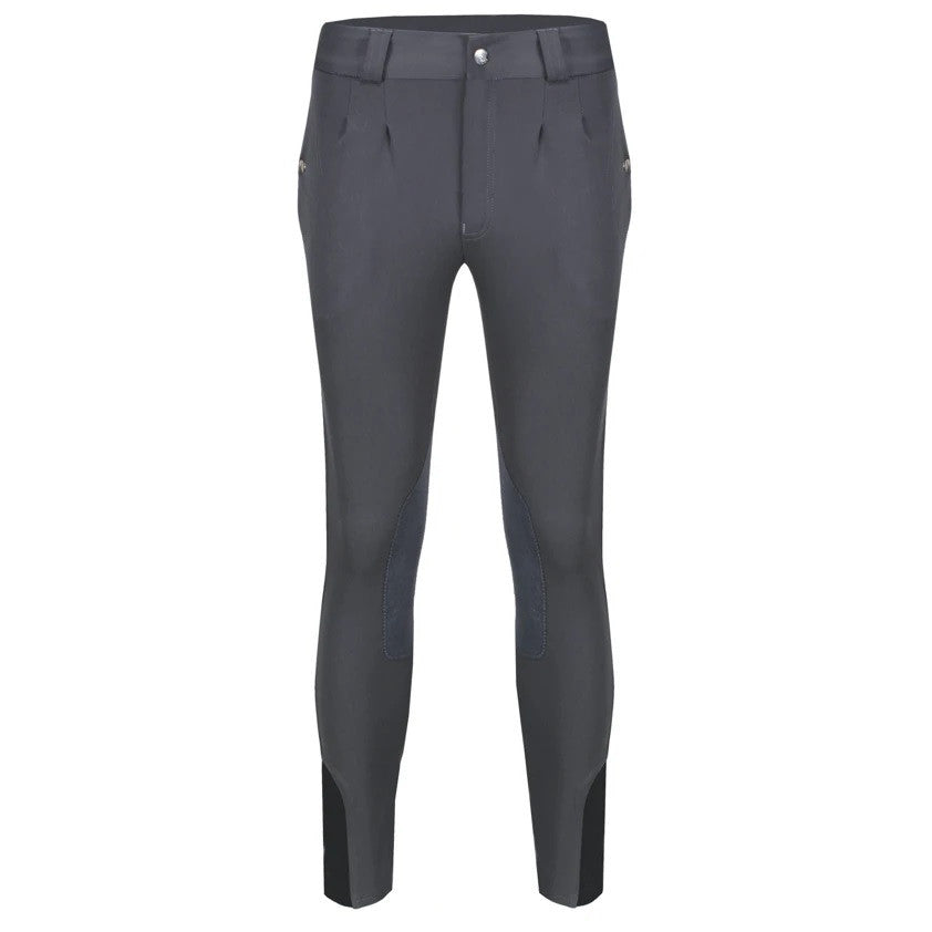 Equitech Mens Kingham Breeches Grey
