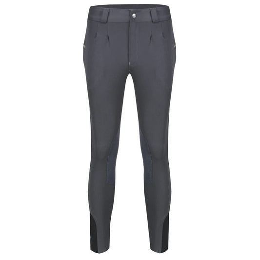 Equitech Mens Kingham Breeches Grey