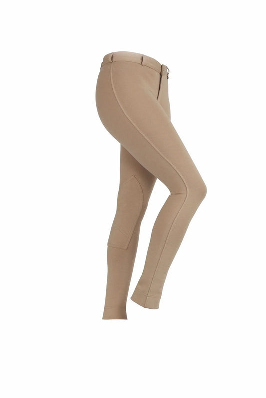 Shires Saddlehugger Jodhpurs- Kids- Beige