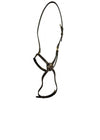 Mackey Classic Grackle Mexican Noseband- Black -Cob