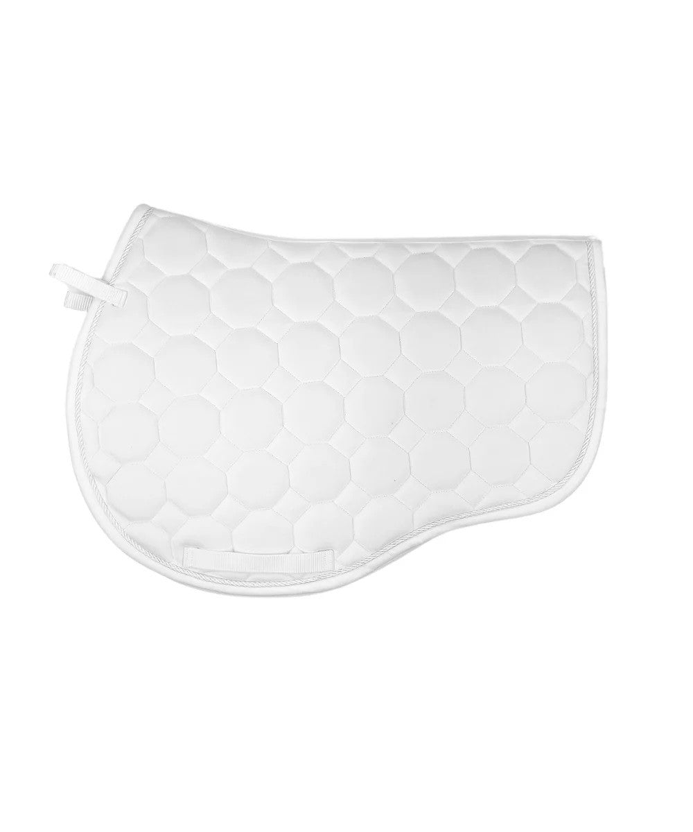 Cameo Equine GP/Jump Saddlecloth- White- Full Size