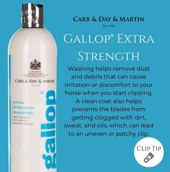 CDM Gallop Extra Strength Shampoo 500ml