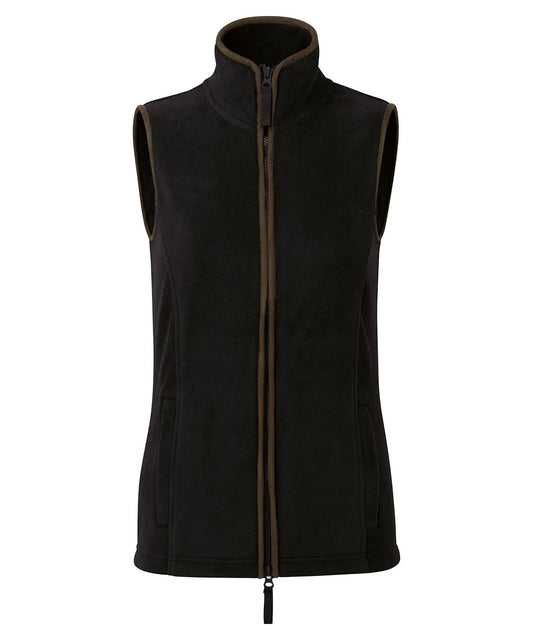Navy Artisan fleece gilet