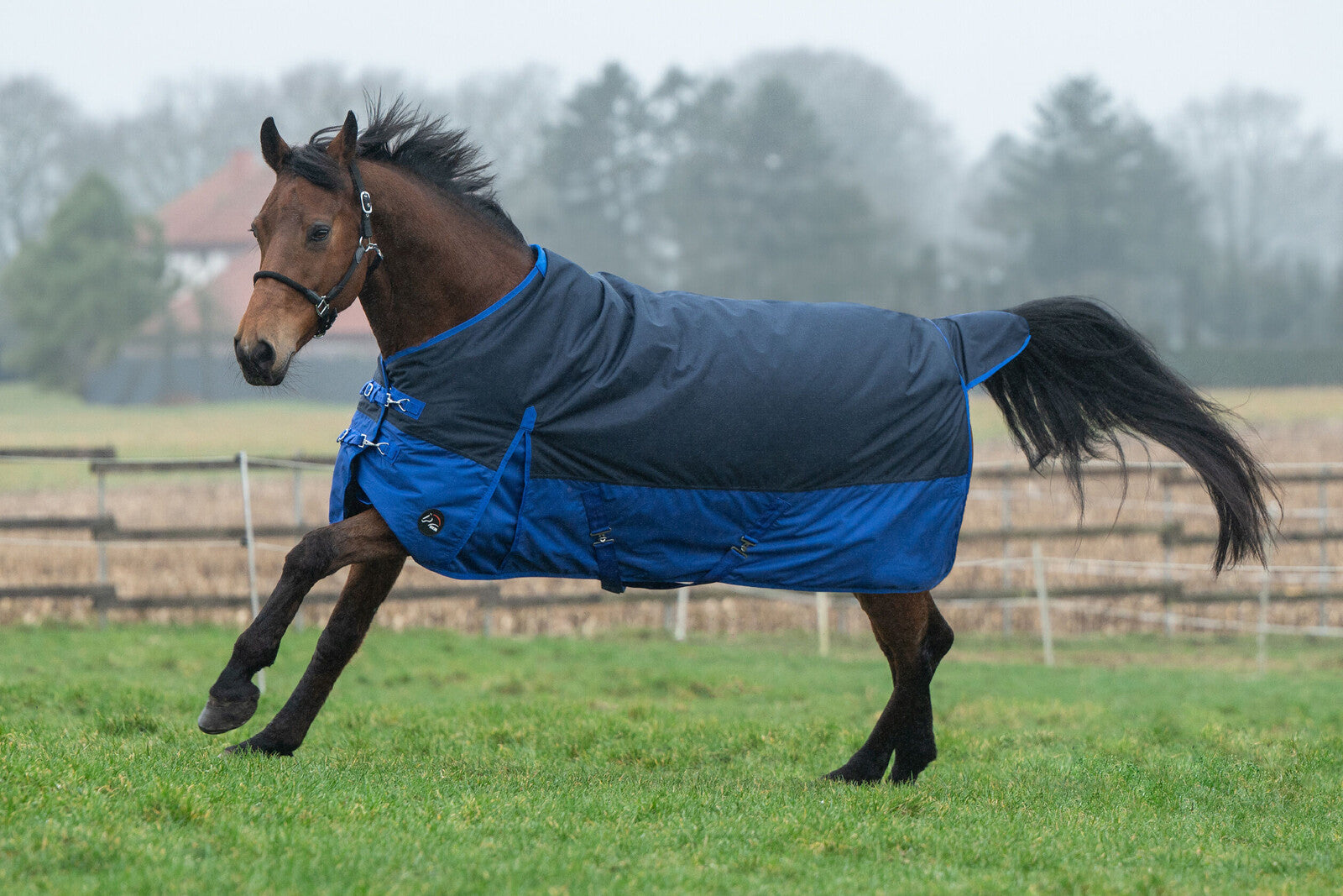 HKM Turnout Rug "Chester" 600Denier 100g Fill