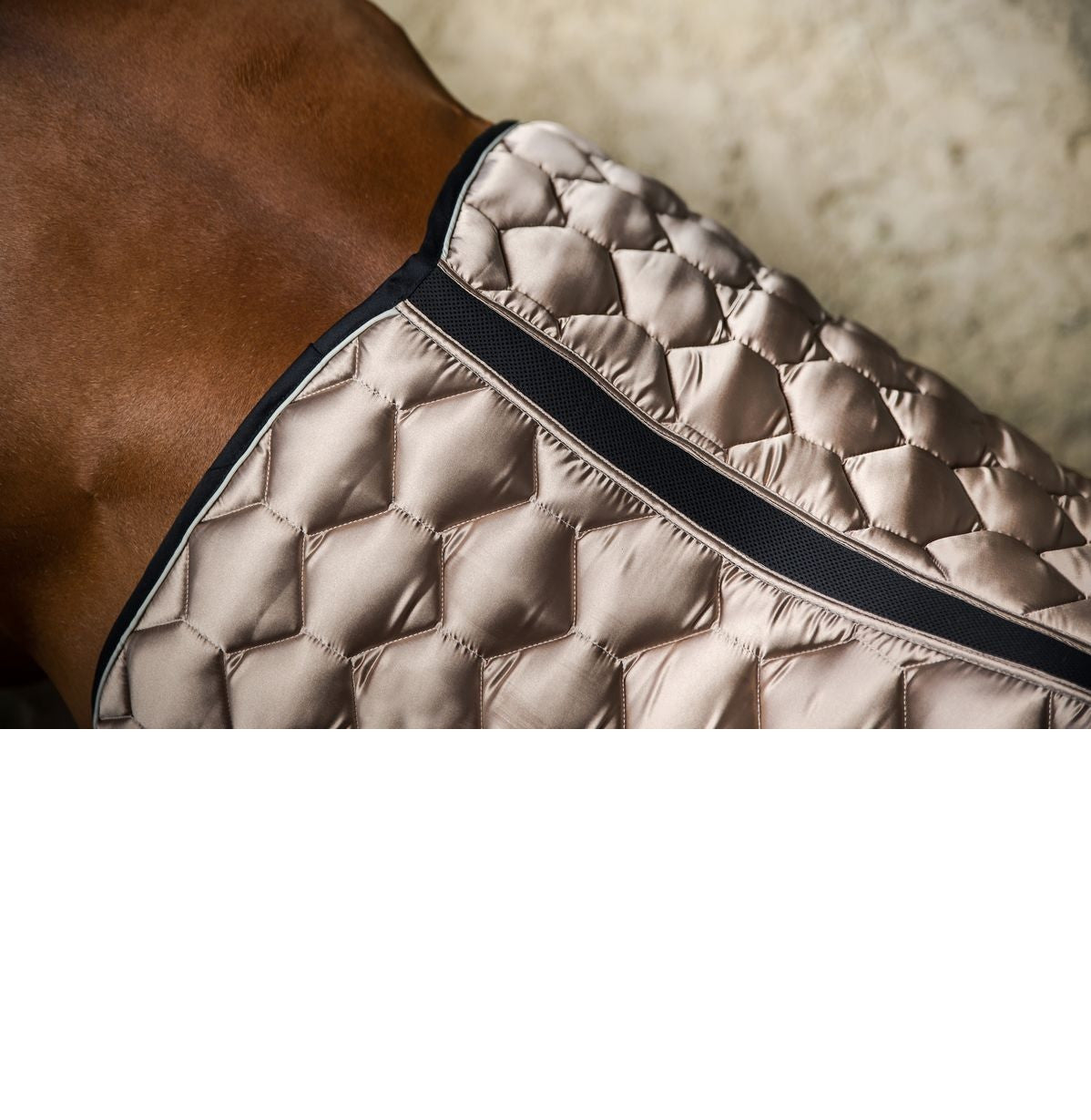 Comco Sateen Saddle Pad -Special Dusky - Horse