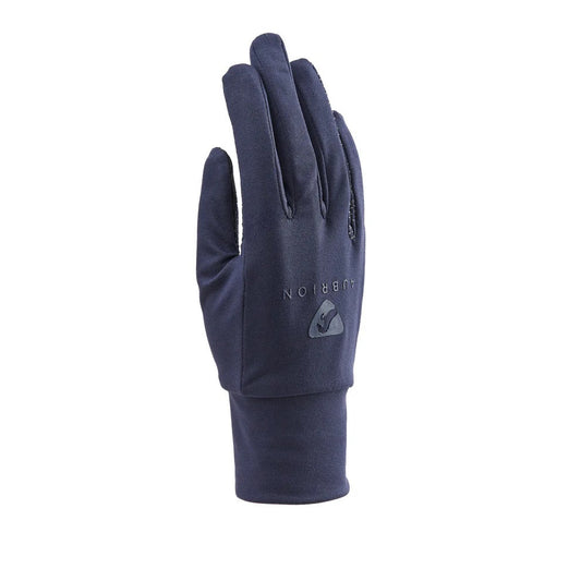 Shires Aubrion Patterson Winter Riding Gloves- Adults -Navy