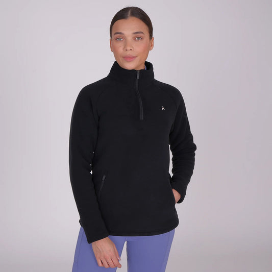 Aubrion Ladies React Half Zip Fleece- Shadow