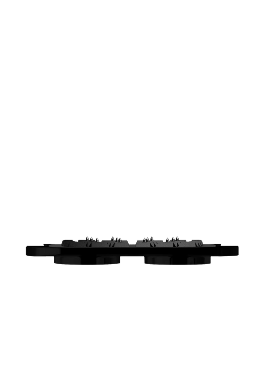 Flex On GC2 Stirrups- Adults- Dark Grey/ Grey Elastomer with Ultra Grip