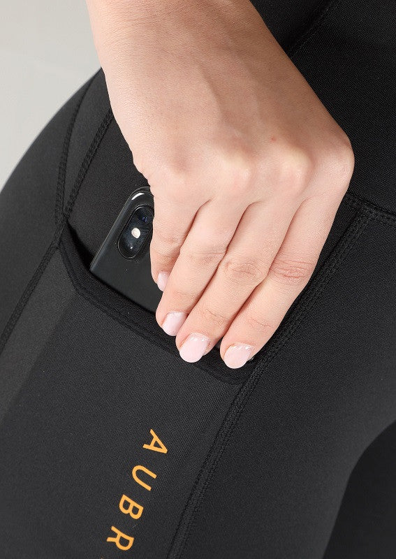 Shires Kid Porter Winter Tights- Black