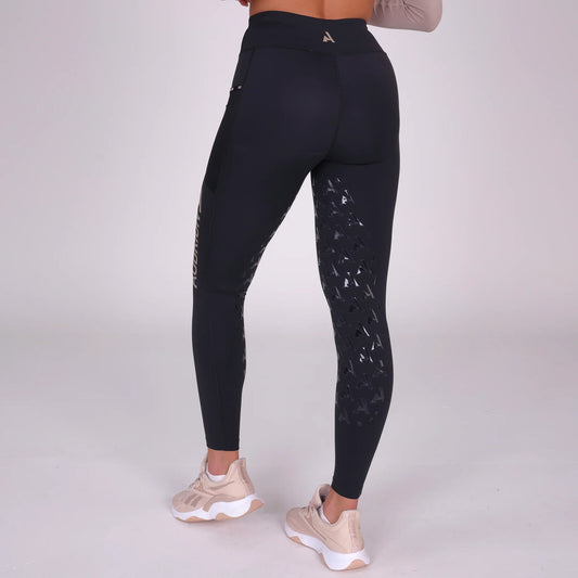 Aubrion Ladies Non Stop Tights- Shadow