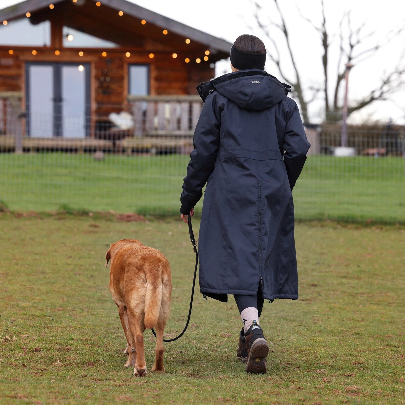 Aubrion Ladies React Long Coat - Shadow