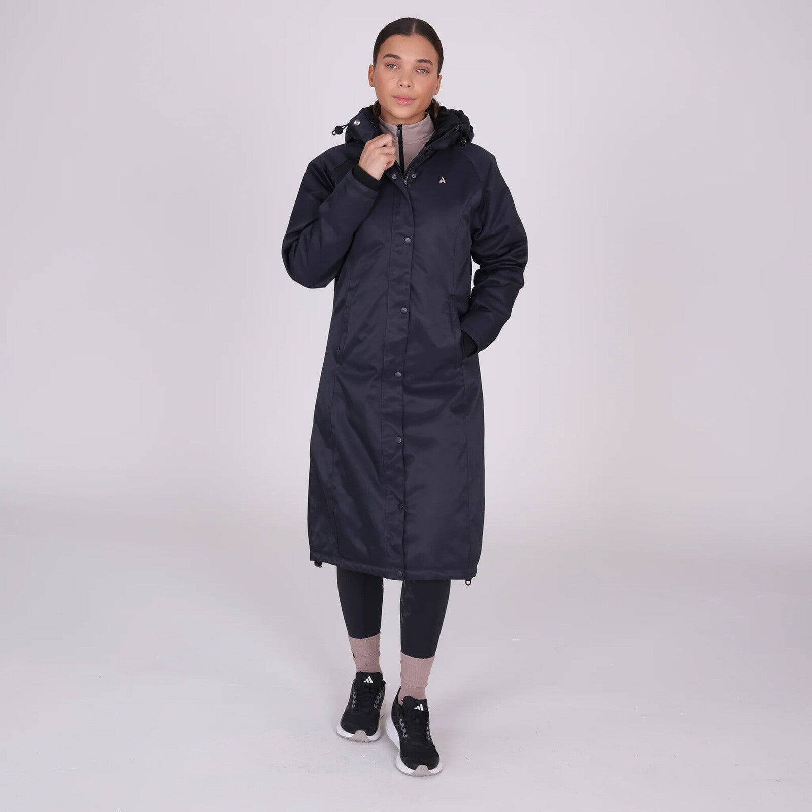 Aubrion Ladies React Long Coat - Shadow