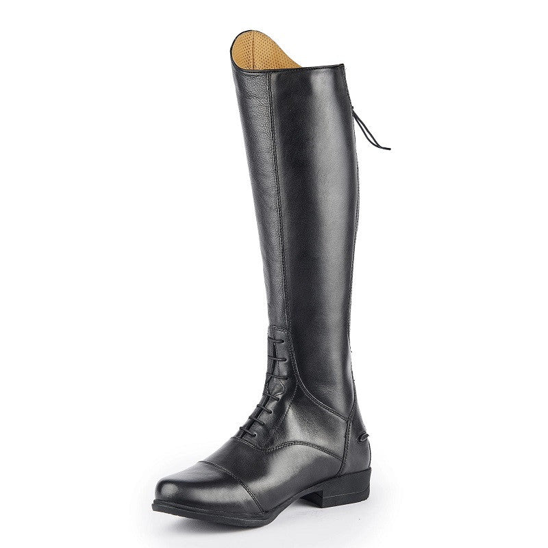 Shires Gianna Riding Boots- Black- UK9, Standard Height, Standard Calf