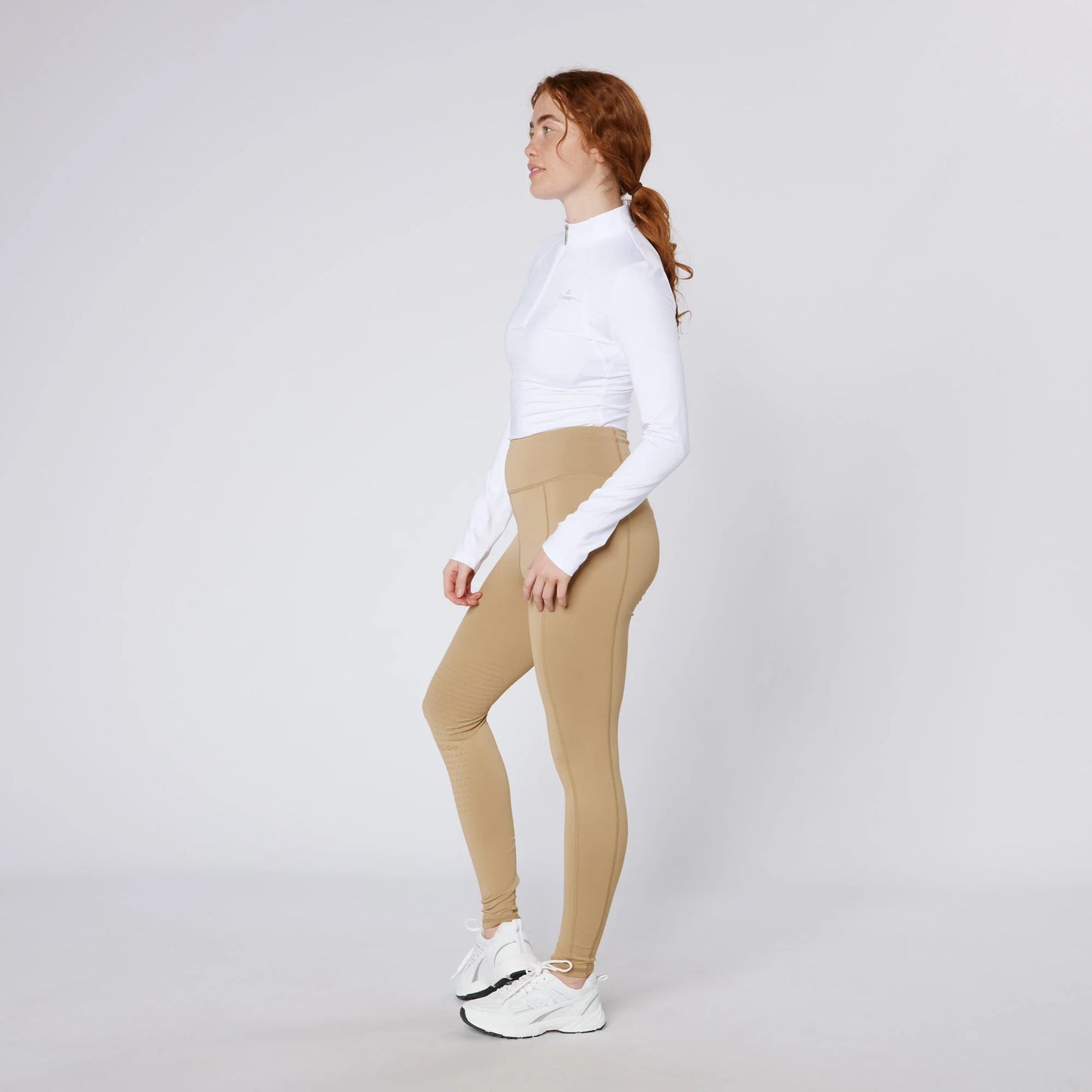 Cameo Equine Ladies Core Riding Tights- Beige