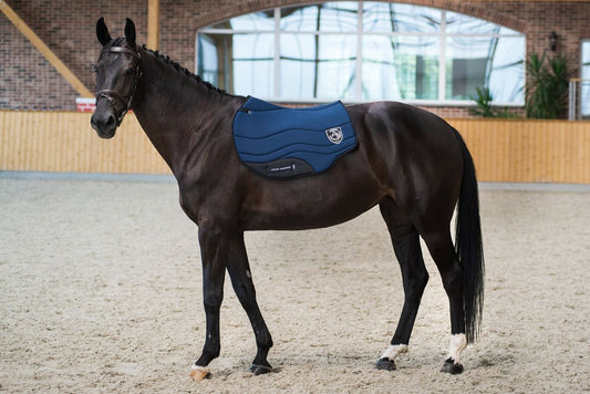 Comco 3D Air Saddlecloth- Navy- Cob/ Full Size