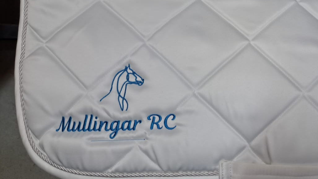 Mullingar Riding Club Embroidered Saddlepad
