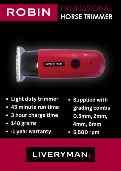 Liveryman Robin Horse Trimmers