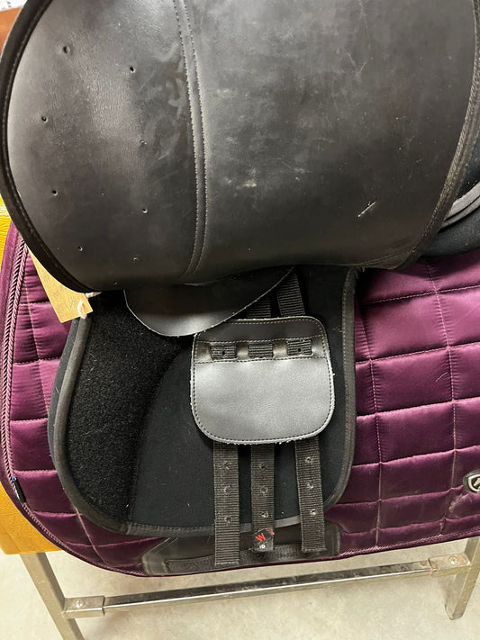 15.5” HI-LITE ELITE synthetic saddle