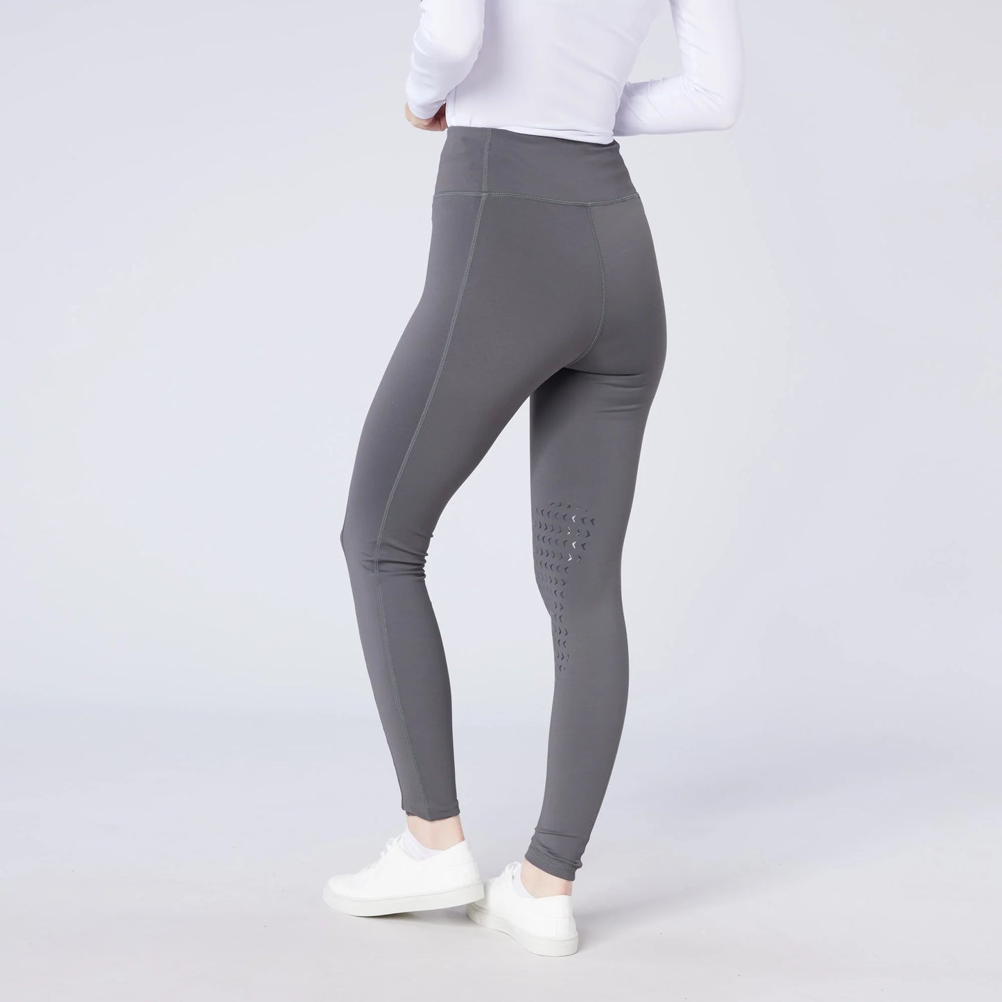 Cameo Equine Ladies Core Riding Tights- Grey